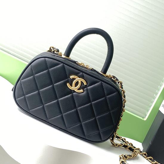 Chanel Mini Bowling Bag Black AS5572