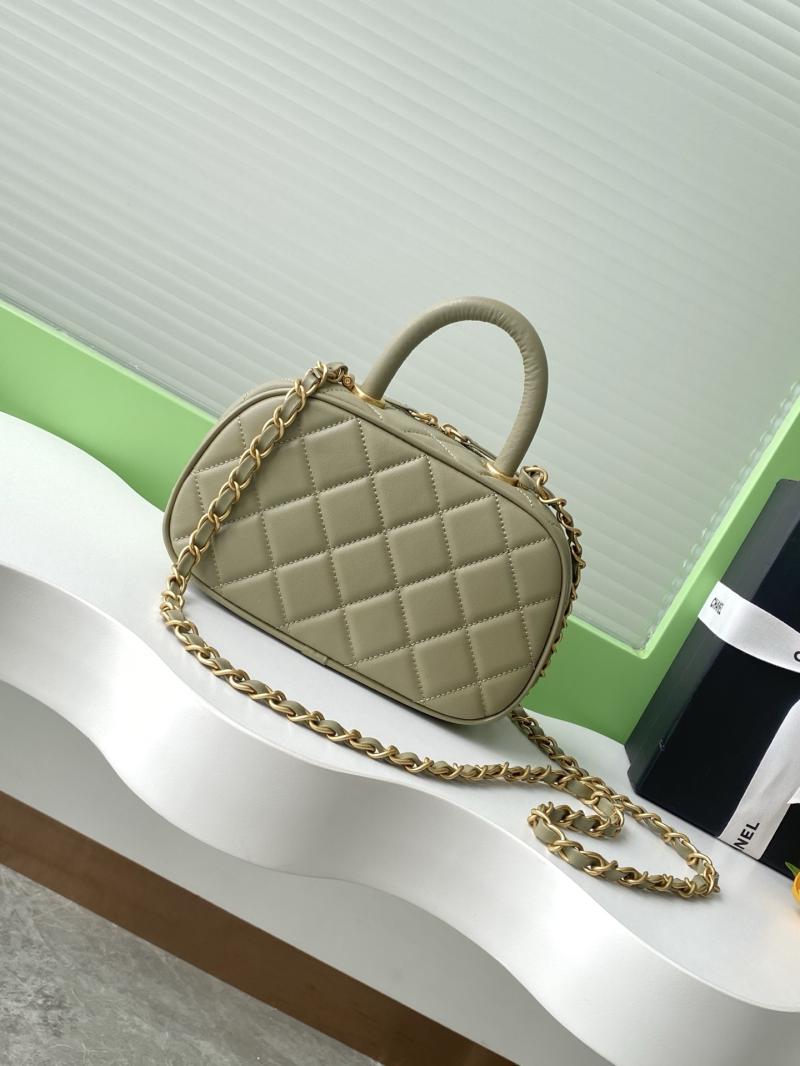 Chanel Mini Bowling Bag Green AS5572