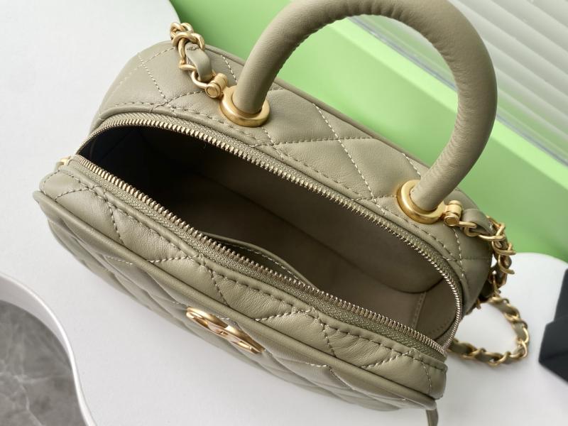 Chanel Mini Bowling Bag Green AS5572