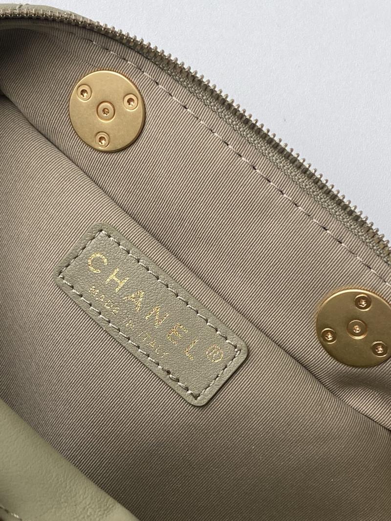 Chanel Mini Bowling Bag Green AS5572