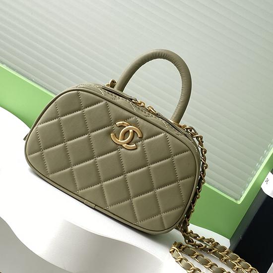 Chanel Mini Bowling Bag Green AS5572