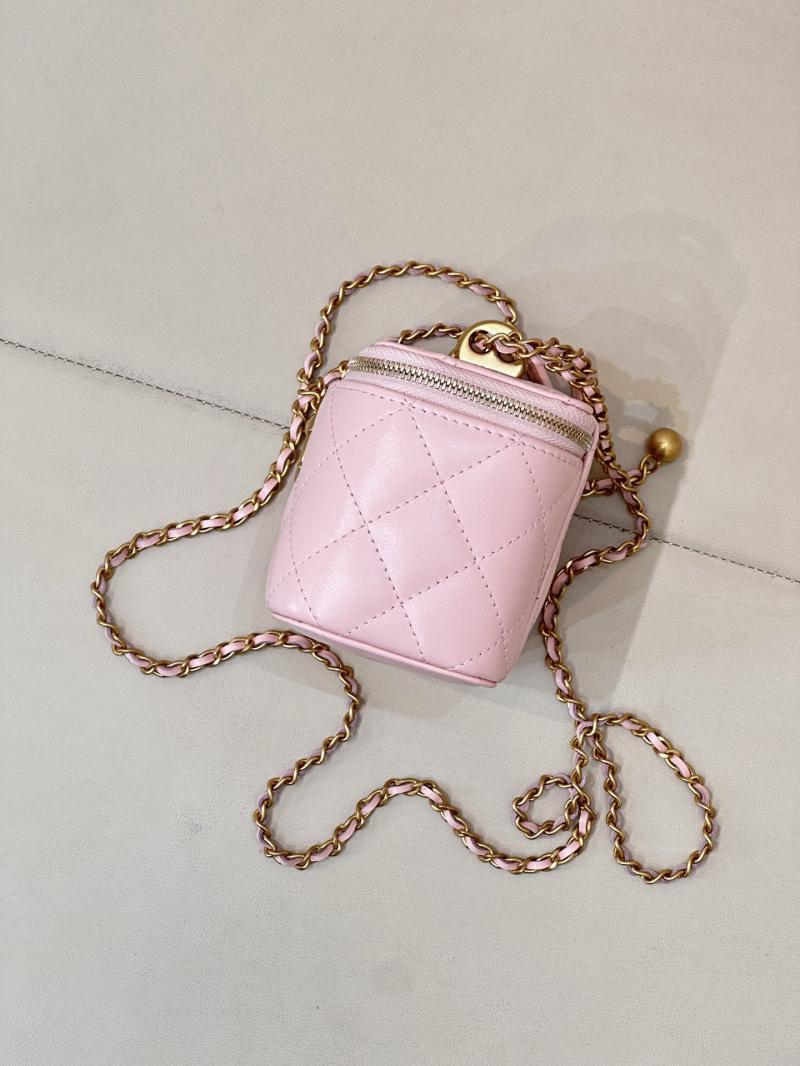 Chanel Mini Vanity With Chain Pink AP2292