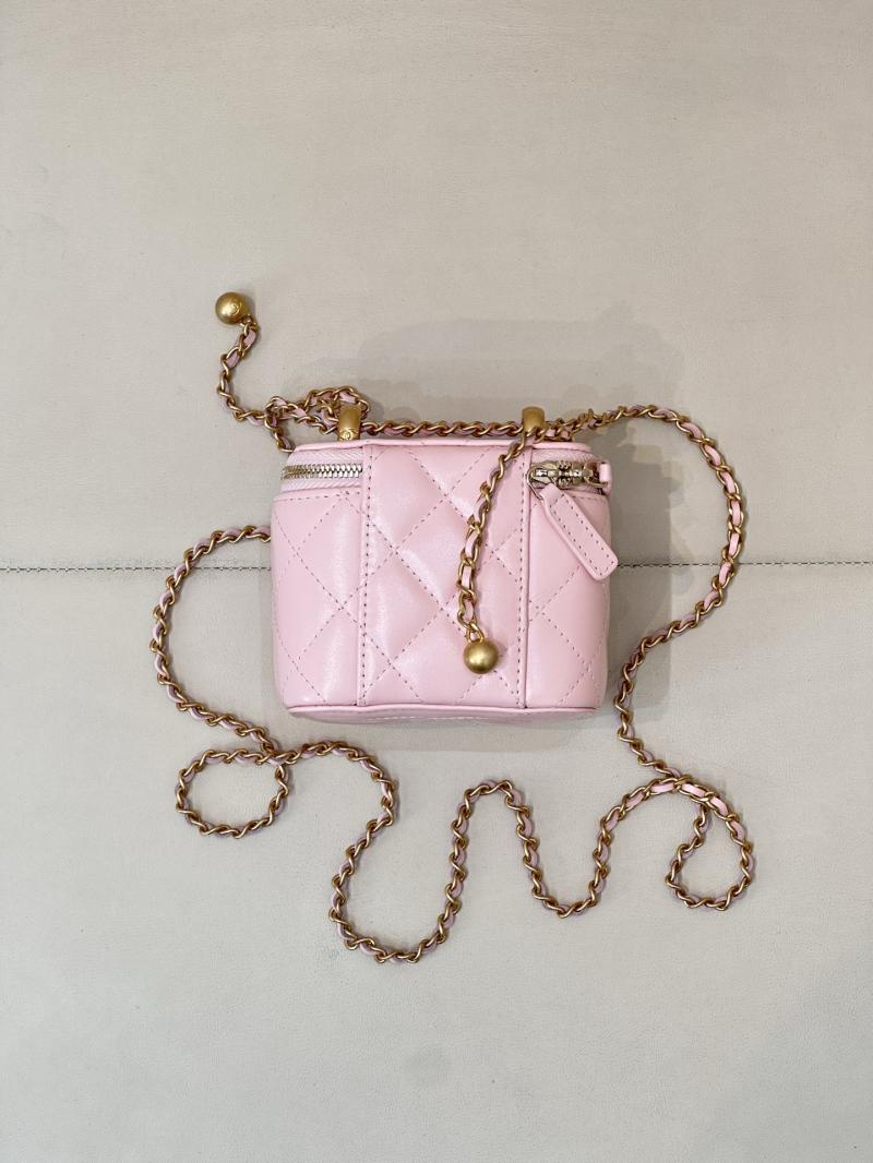 Chanel Mini Vanity With Chain Pink AP2292
