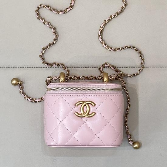 Chanel Mini Vanity With Chain Pink AP2292