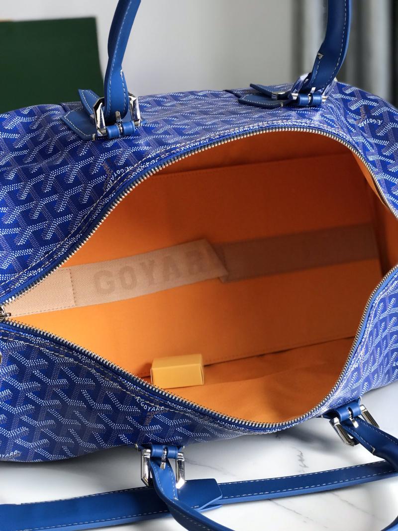 Goyard Boston 45 Bag Blue G020231
