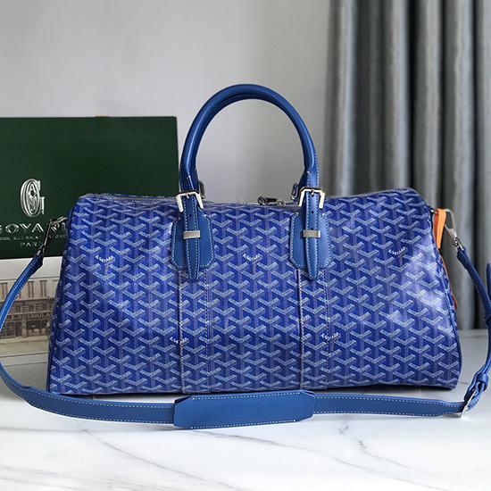 Goyard Boston 45 Bag Blue G020231