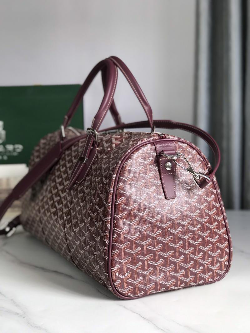 Goyard Boston 45 Bag Burgundy G020231