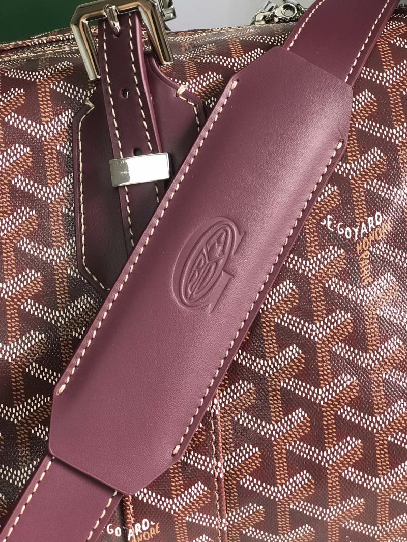 Goyard Boston 45 Bag Burgundy G020231