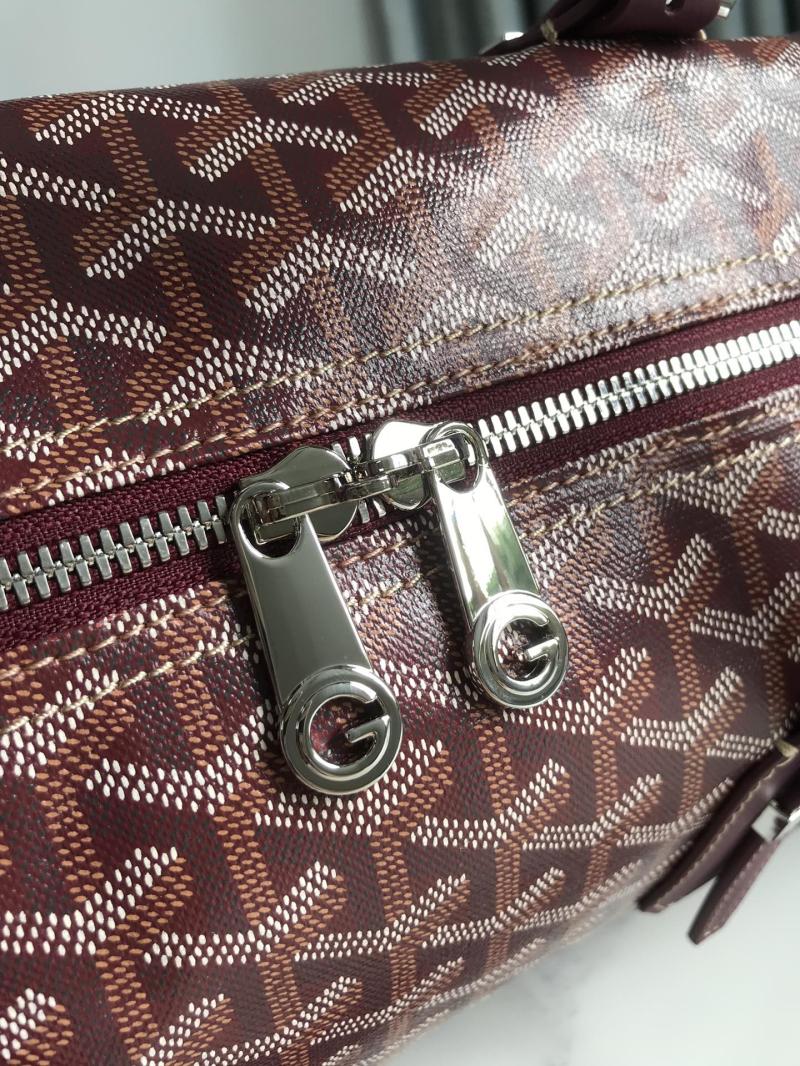 Goyard Boston 45 Bag Burgundy G020231