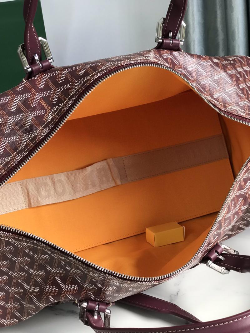 Goyard Boston 45 Bag Burgundy G020231