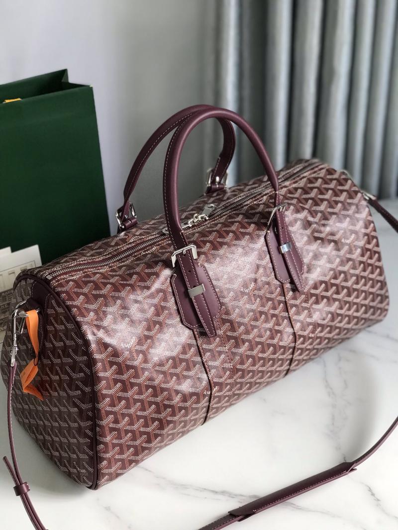 Goyard Boston 45 Bag Burgundy G020231
