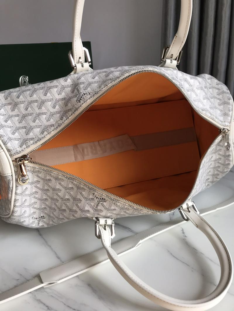 Goyard Boston 45 Bag White G020231