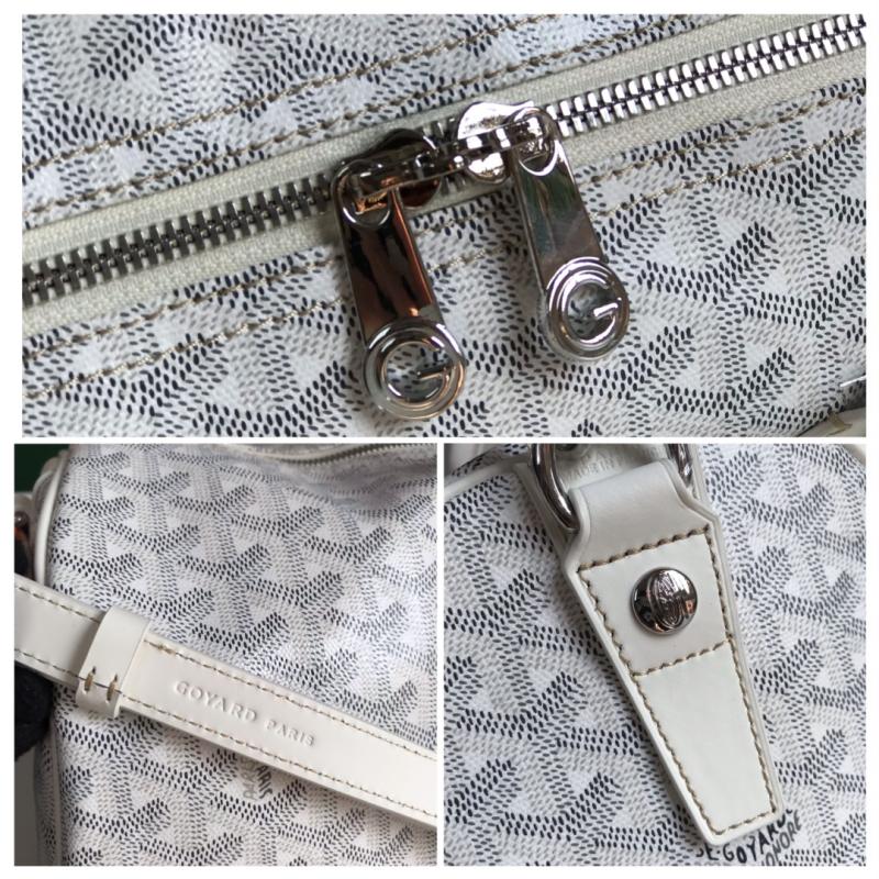 Goyard Boston 45 Bag White G020231