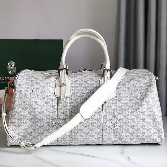 Goyard Boston 45 Bag White G020231