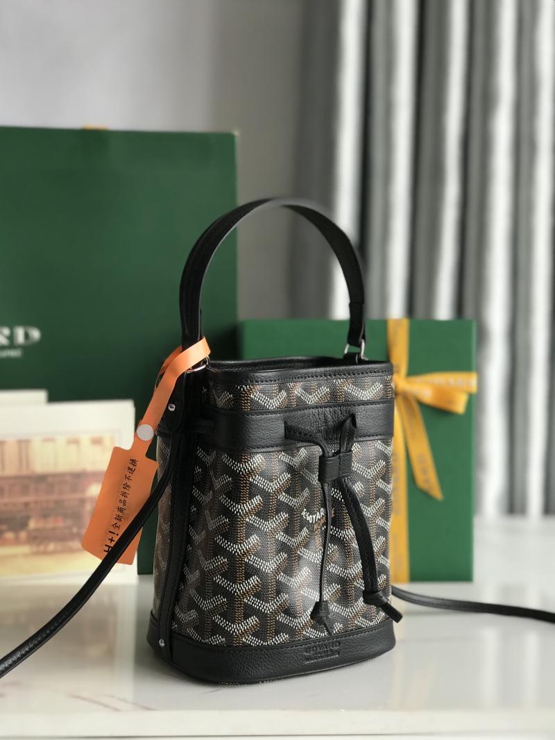 Goyard Petit Flot Mini Bucket Bag Black G020251