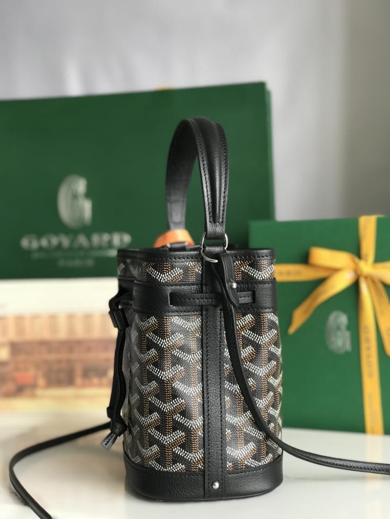 Goyard Petit Flot Mini Bucket Bag Black G020251