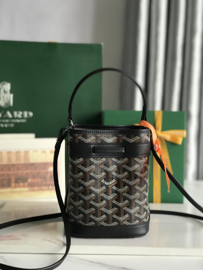 Goyard Petit Flot Mini Bucket Bag Black G020251