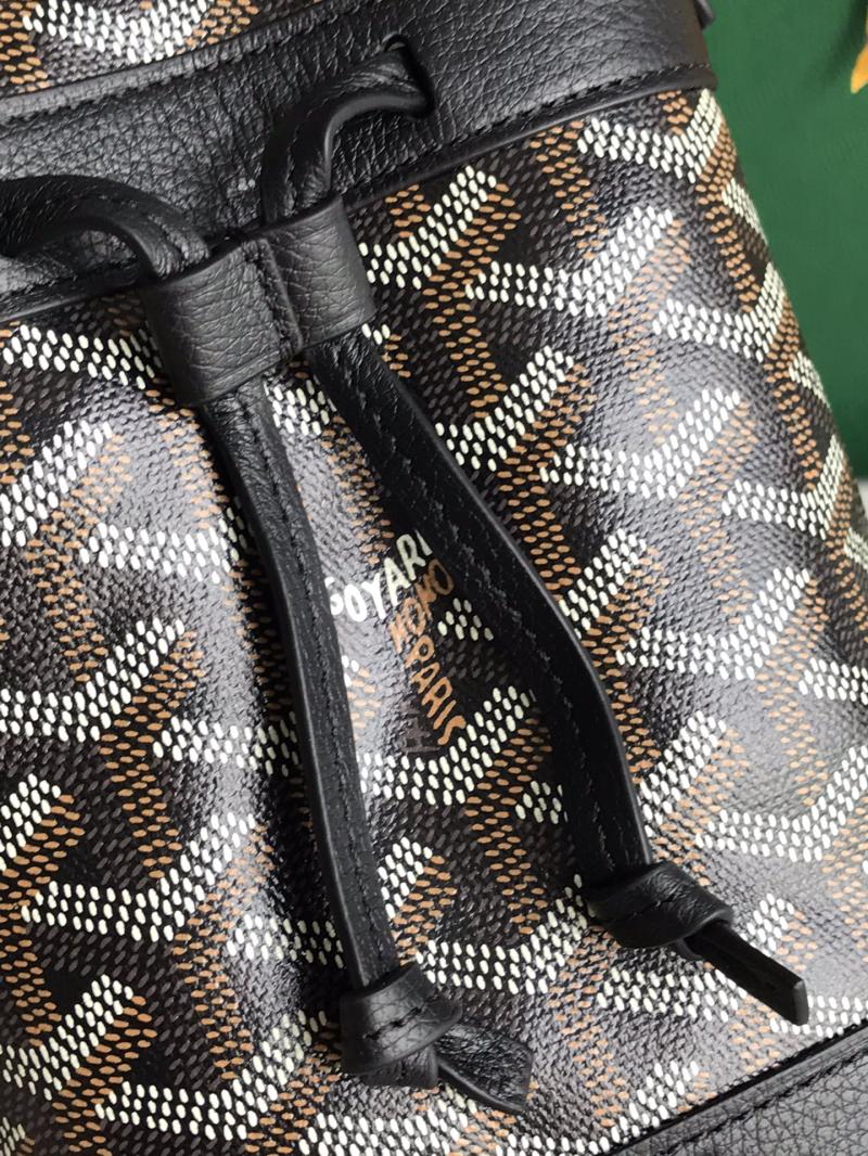 Goyard Petit Flot Mini Bucket Bag Black G020251