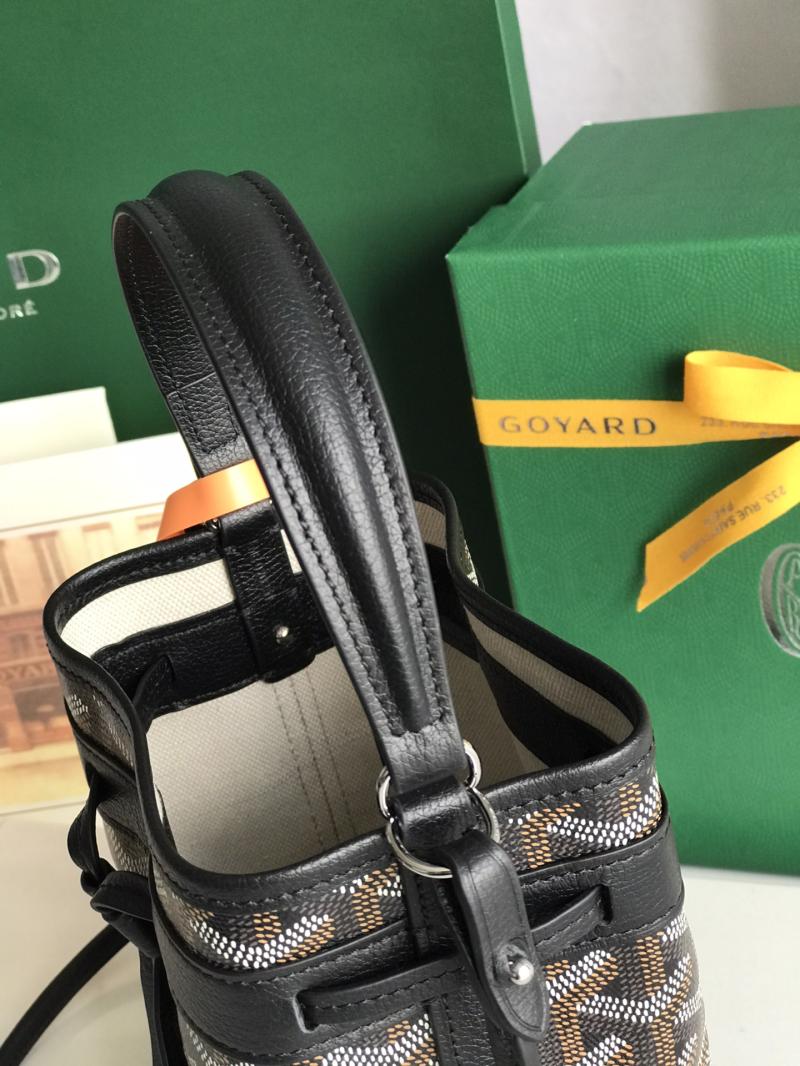 Goyard Petit Flot Mini Bucket Bag Black G020251