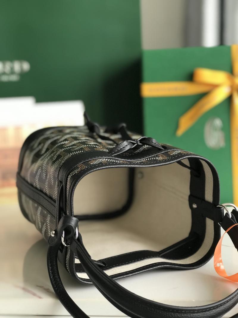 Goyard Petit Flot Mini Bucket Bag Black G020251