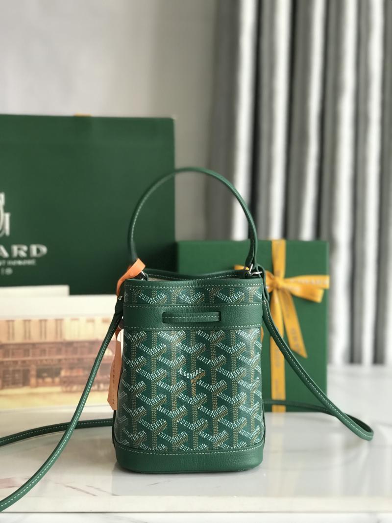 Goyard Petit Flot Mini Bucket Bag Green G020251