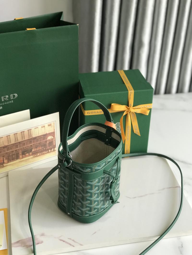 Goyard Petit Flot Mini Bucket Bag Green G020251