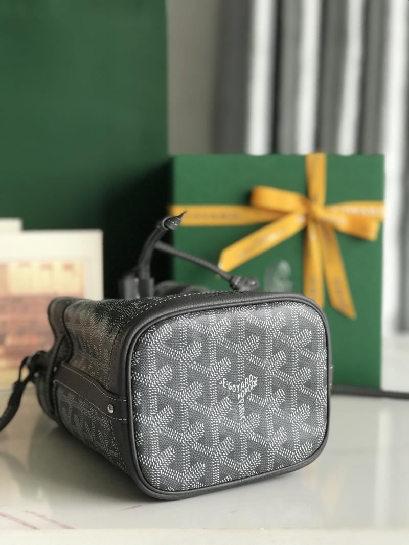 Goyard Petit Flot Mini Bucket Bag Grey G020251