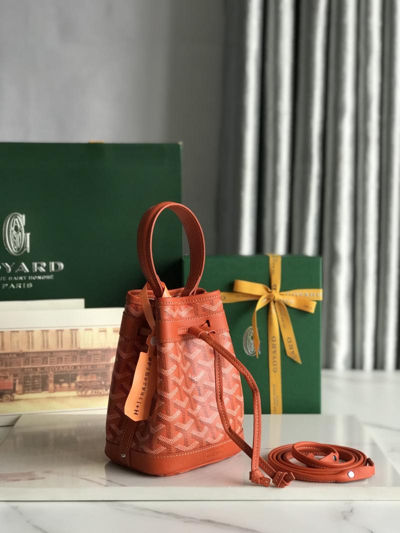 Goyard Petit Flot Mini Bucket Bag Orange G020251