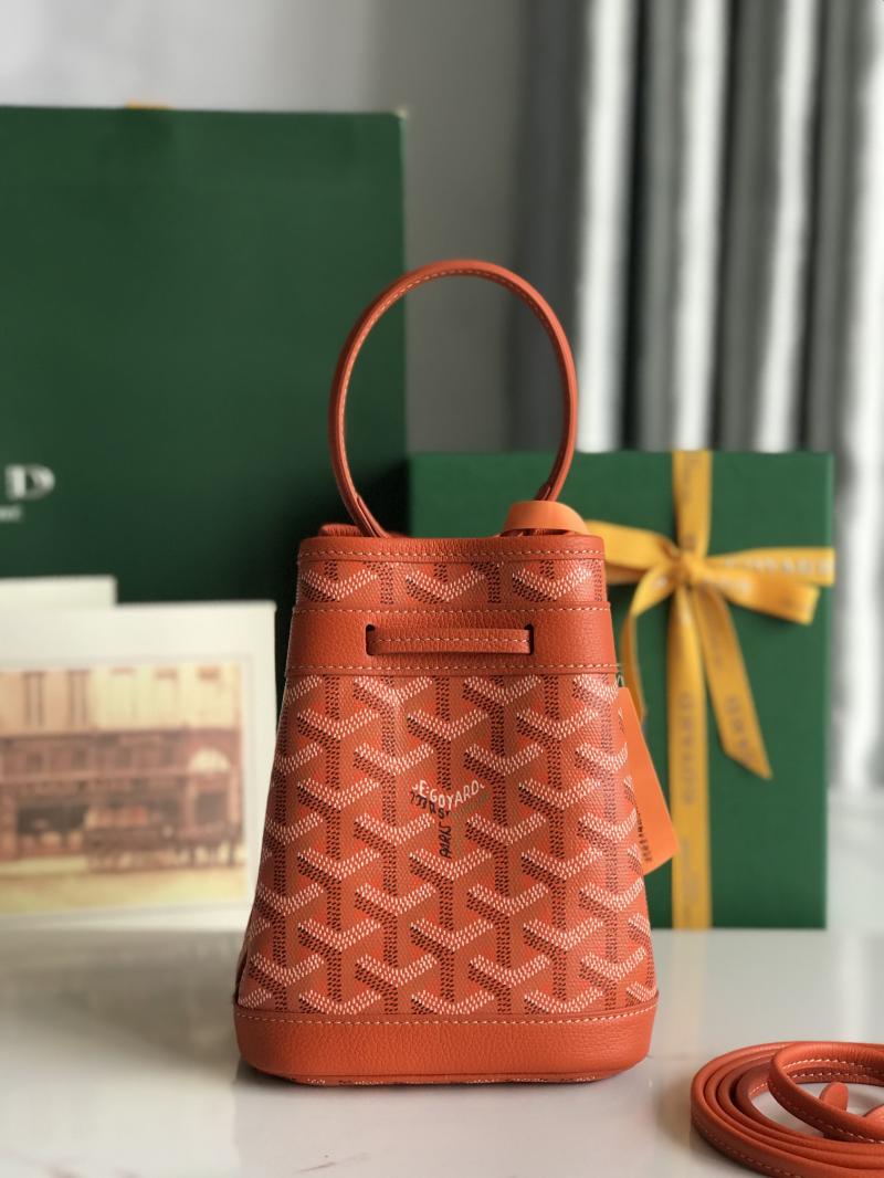Goyard Petit Flot Mini Bucket Bag Orange G020251