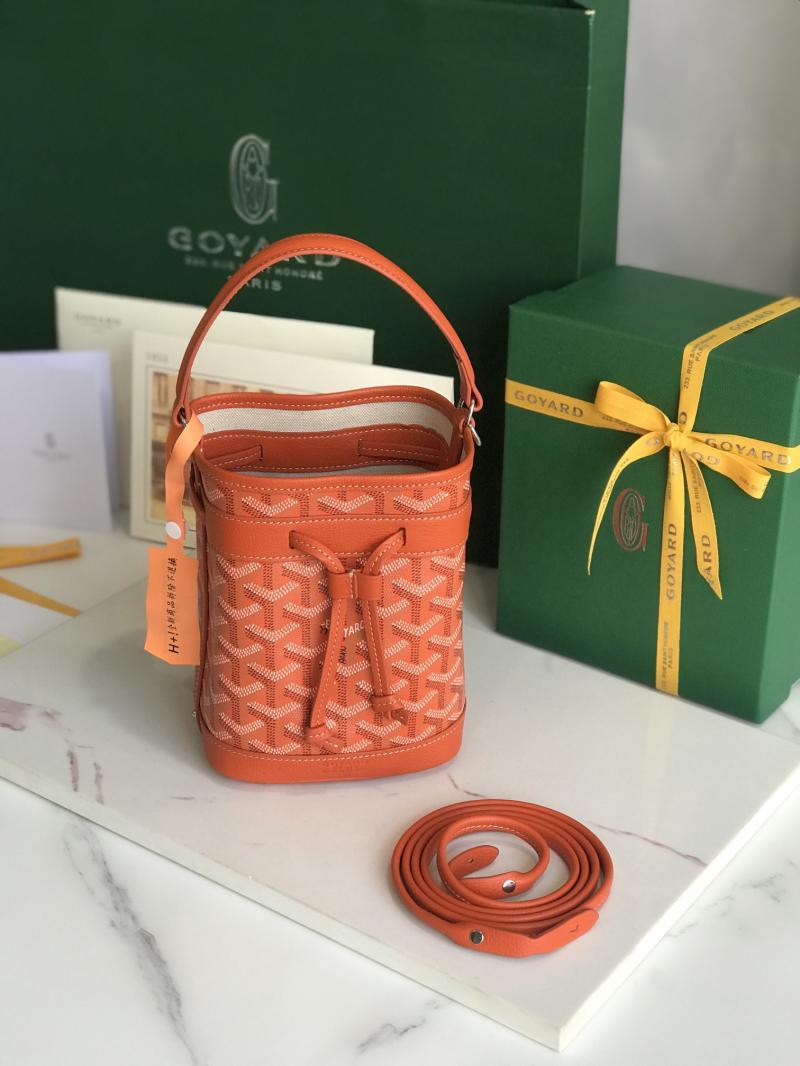 Goyard Petit Flot Mini Bucket Bag Orange G020251