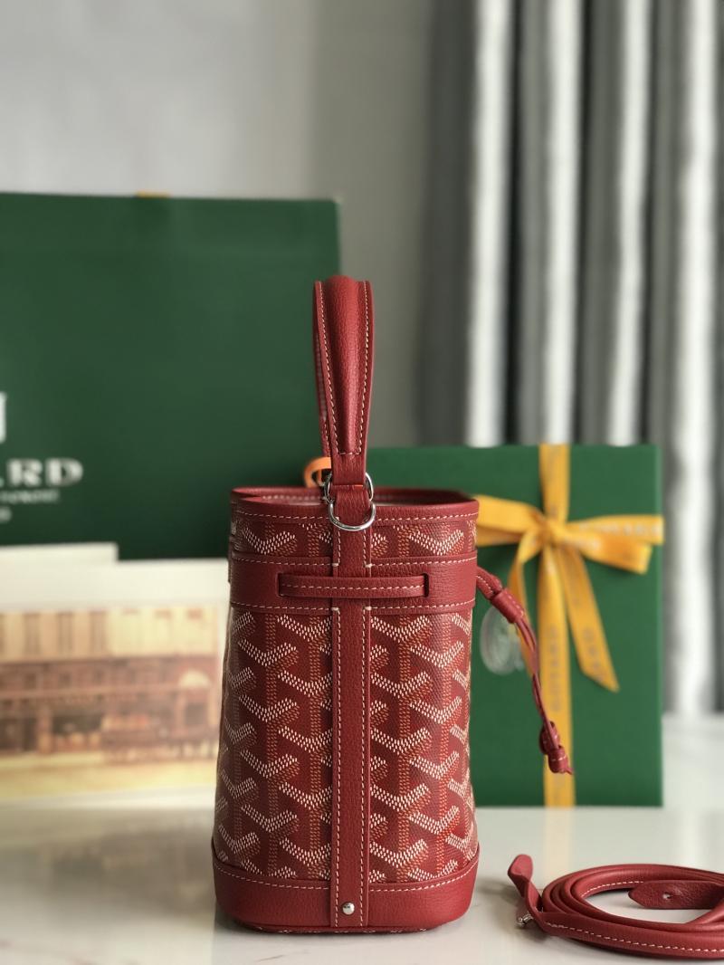 Goyard Petit Flot Mini Bucket Bag Red G020251