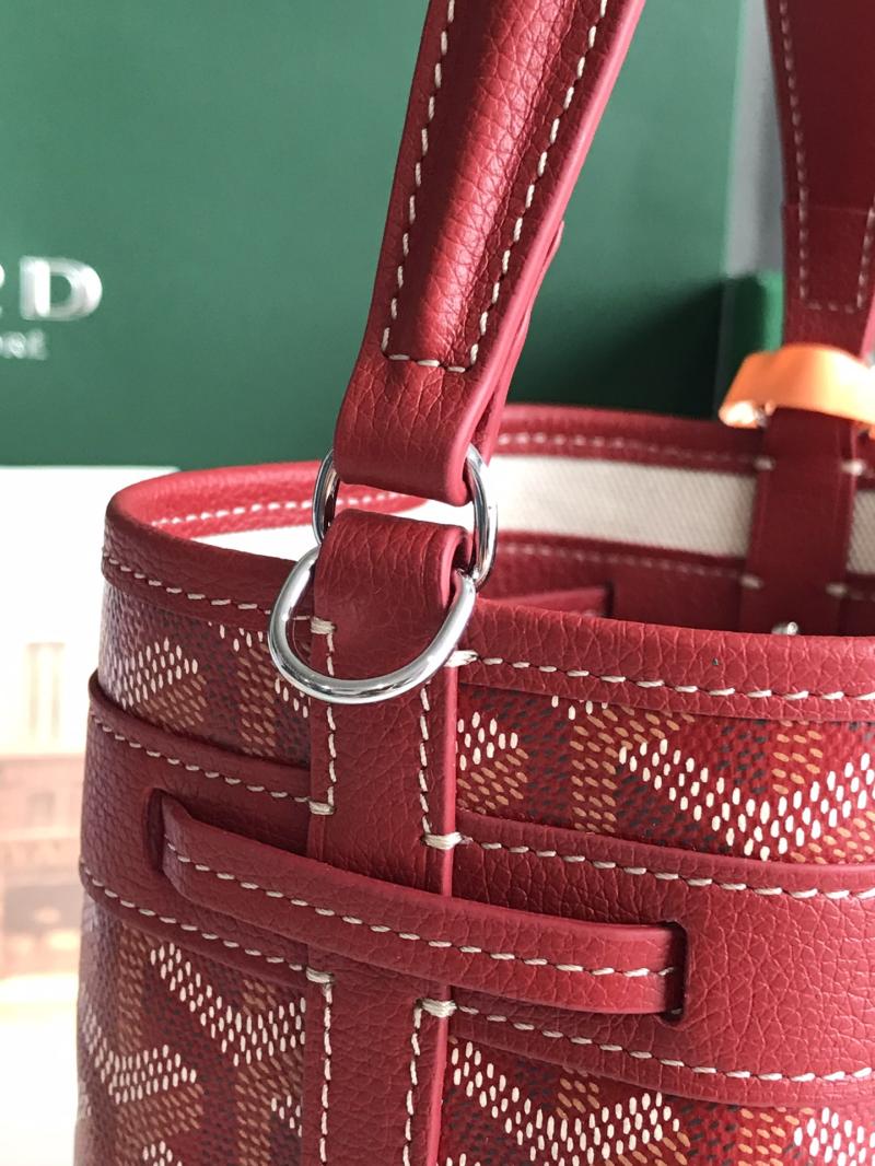 Goyard Petit Flot Mini Bucket Bag Red G020251