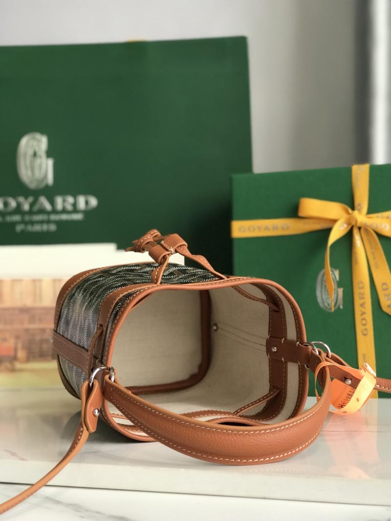 Goyard Petit Flot Mini Bucket Bag Tan G020251