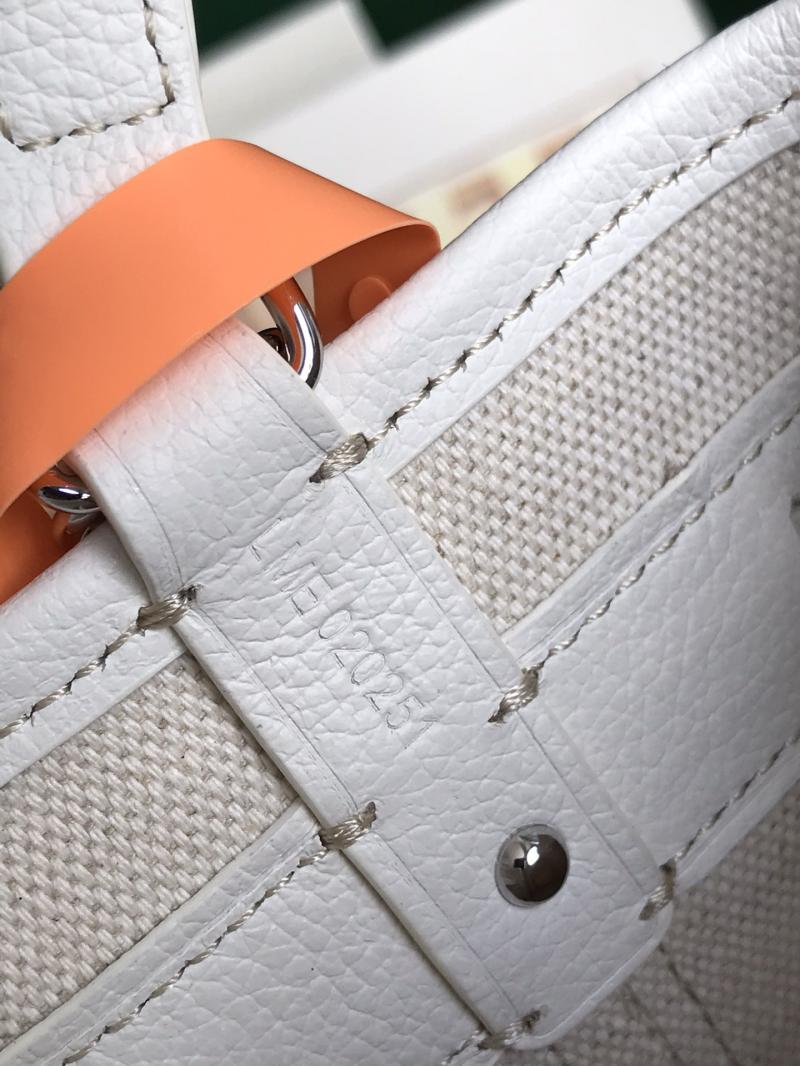 Goyard Petit Flot Mini Bucket Bag White G020251
