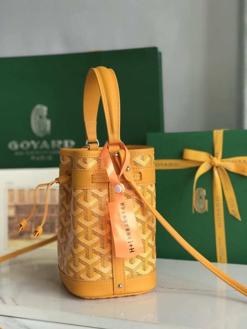 Goyard Petit Flot Mini Bucket Bag Yellow G020251