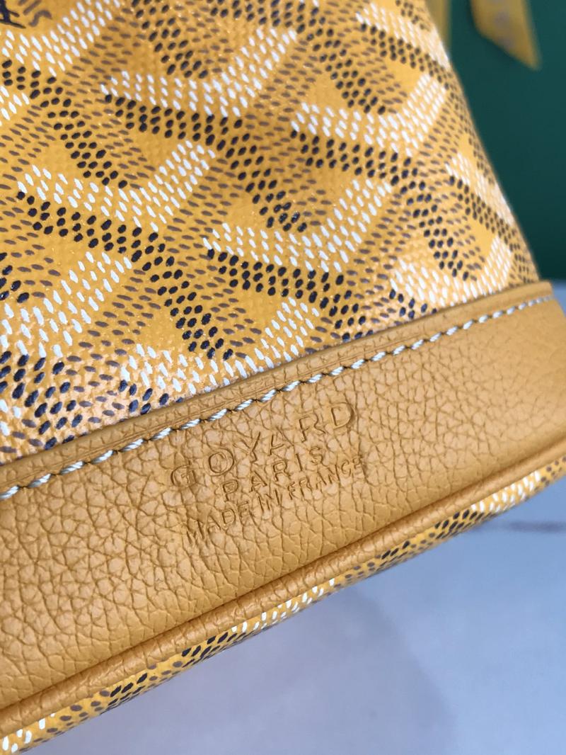Goyard Petit Flot Mini Bucket Bag Yellow G020251