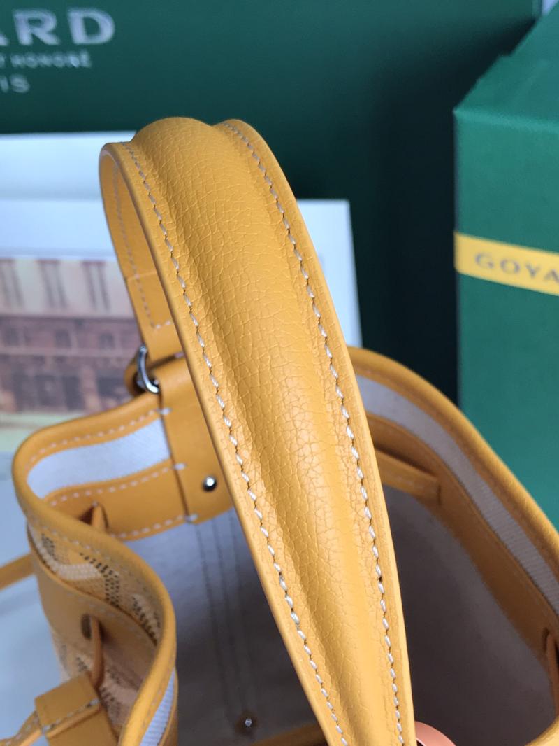 Goyard Petit Flot Mini Bucket Bag Yellow G020251