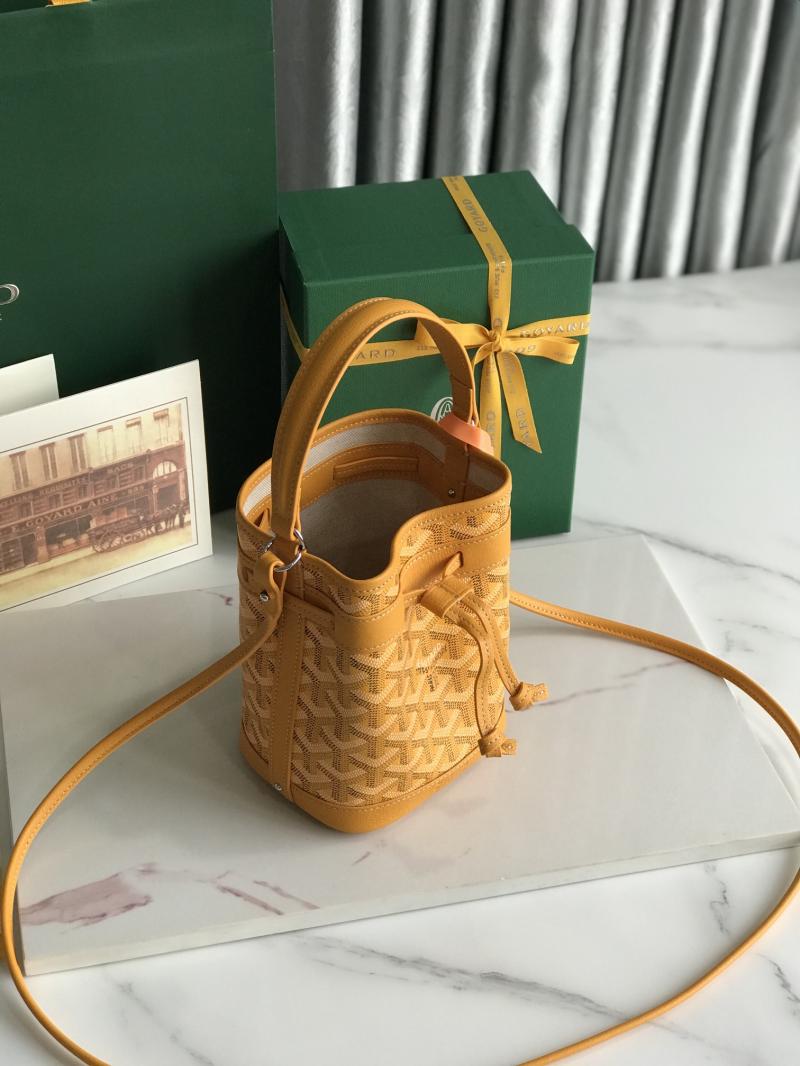 Goyard Petit Flot Mini Bucket Bag Yellow G020251