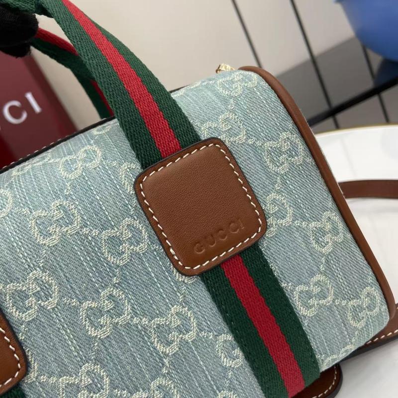 Gucci Denim Mini GG handbag Blue 859975