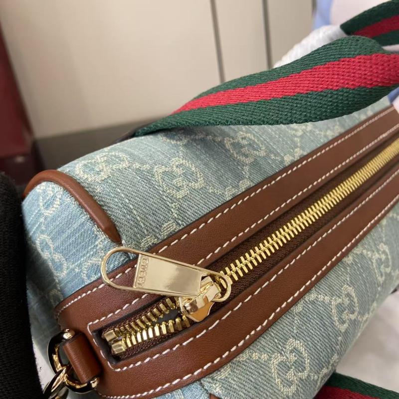 Gucci Denim Mini GG handbag Blue 859975