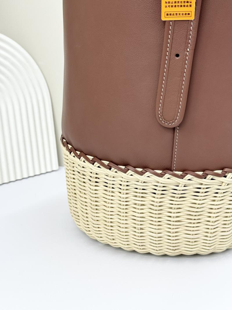 Loro Piana Cedar Bucket bag Caramel FAO1435