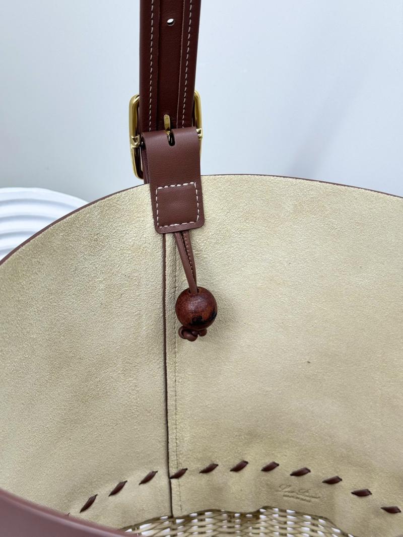 Loro Piana Cedar Bucket bag Caramel FAO1435