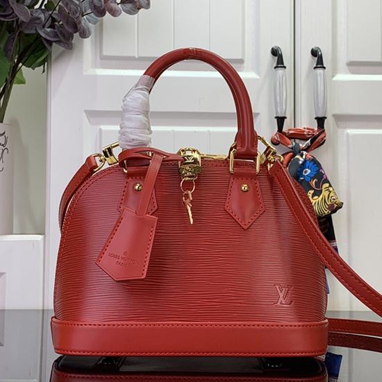 Louis Vuitton Alma BB Red M24645