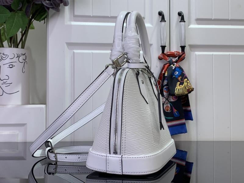 Louis Vuitton Alma BB White M24645
