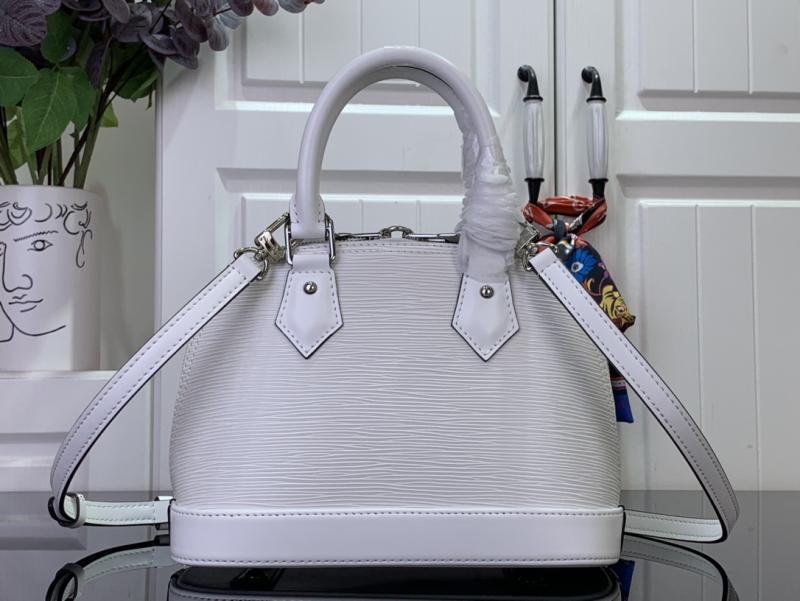 Louis Vuitton Alma BB White M24645