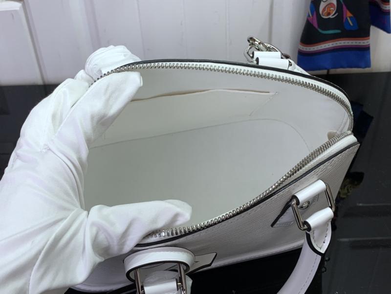 Louis Vuitton Alma BB White M24645