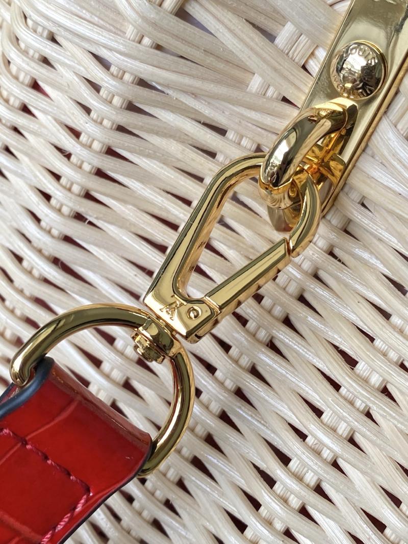 Louis Vuitton Capucines BB Red N88126