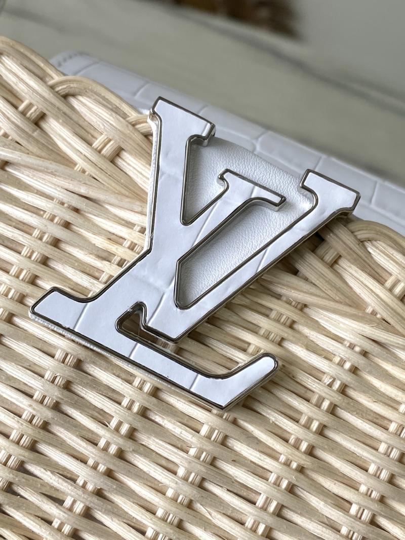 Louis Vuitton Capucines Mini White N88126