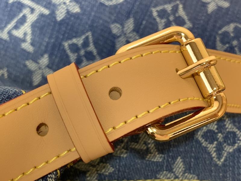 Louis Vuitton Monogram Denim Baggy GM Blue M95210