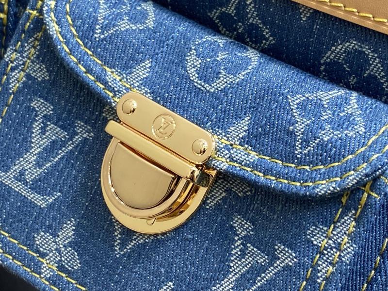 Louis Vuitton Monogram Denim Vintage Bag Blue M44464